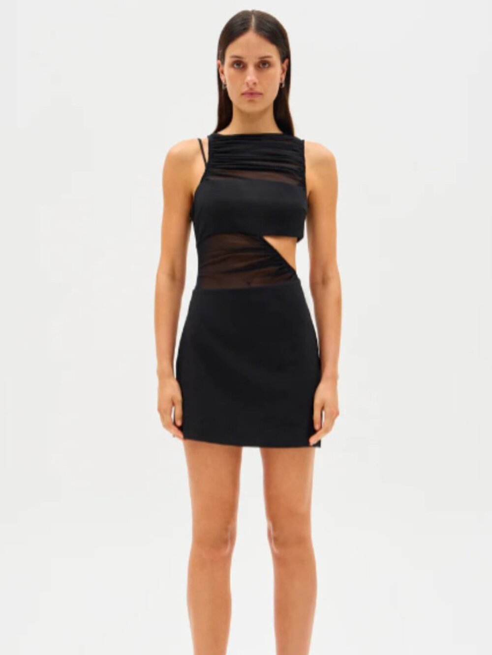 Misha Patricia Mesh Mini Dress